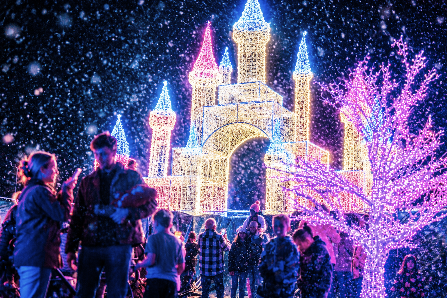 Holiday Light Trail
